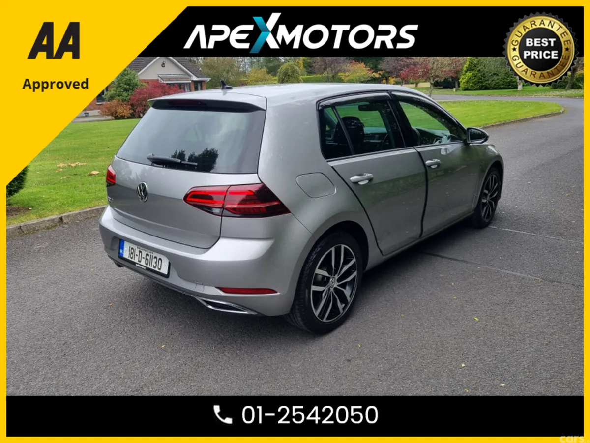 Volkswagen Golf Hatchback, Petrol, 2018, Silver