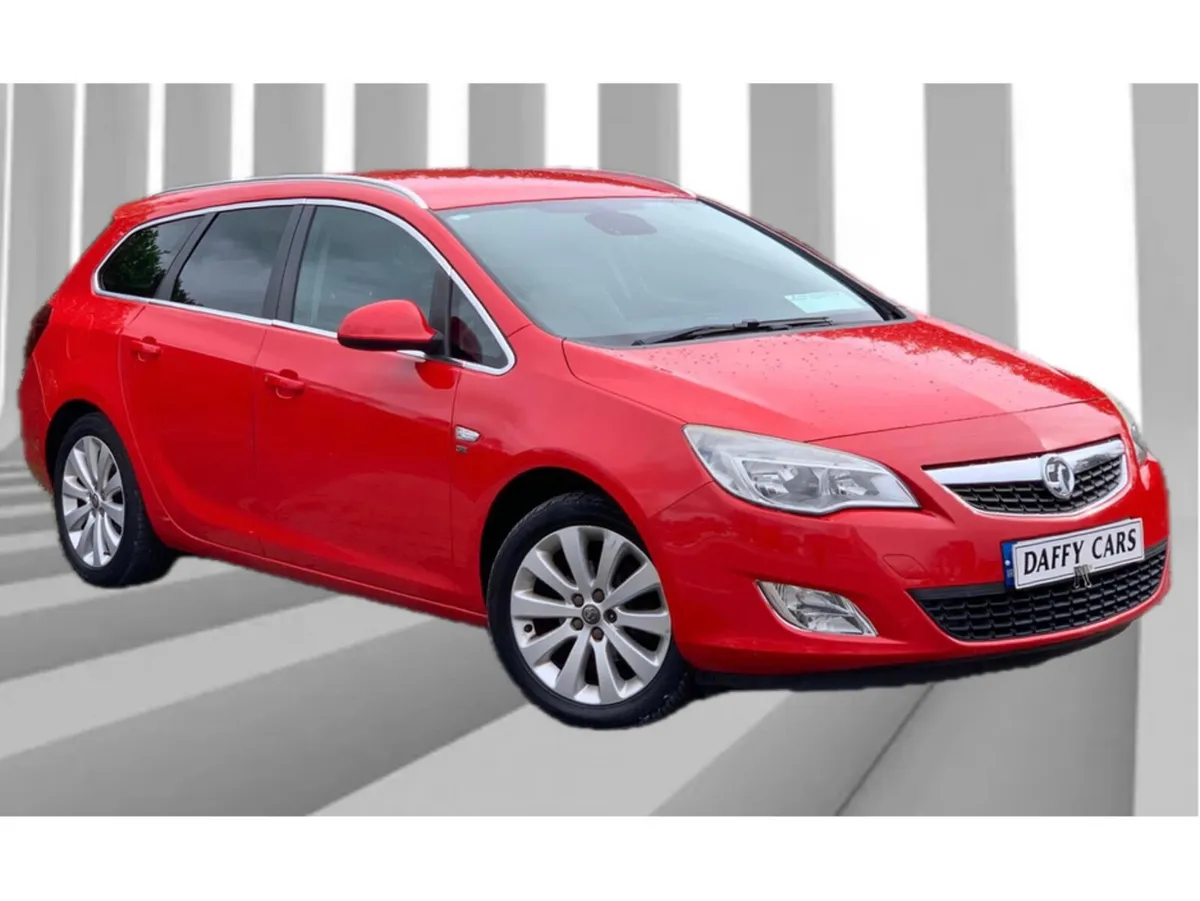 Vauxhall Astra Estate, Diesel, 2012, Red