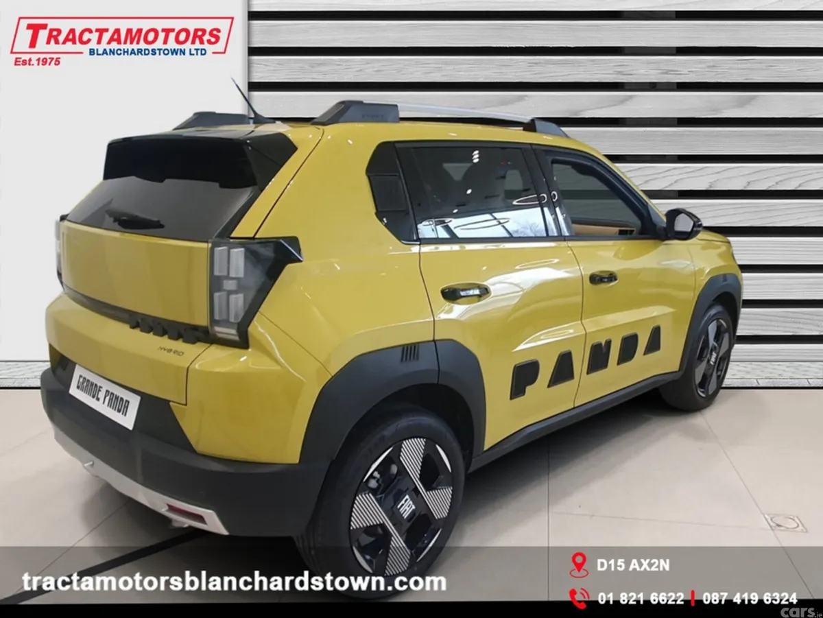 Fiat Grande Panda Hatchback, Electric, 2027, Yellow