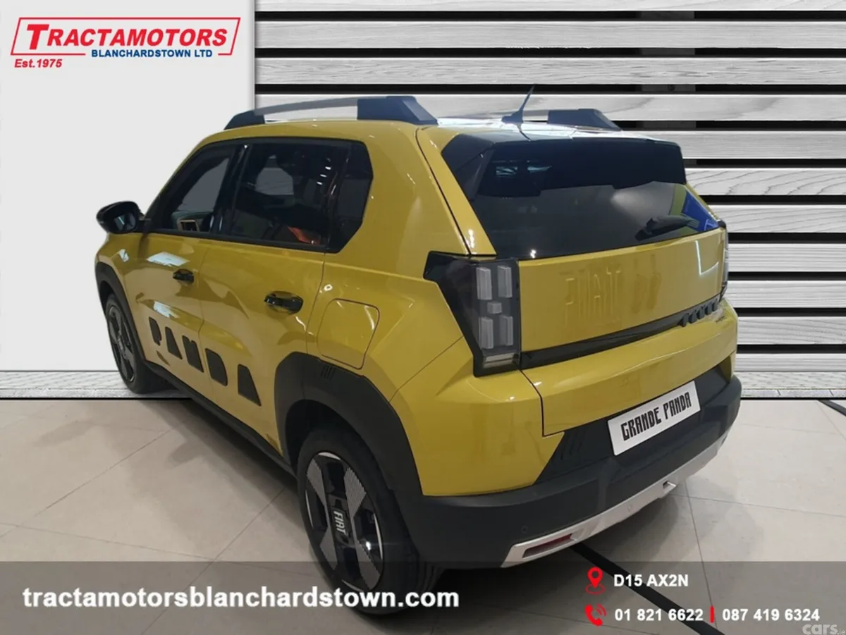 Fiat Grande Panda Hatchback, Electric, 2027, Yellow