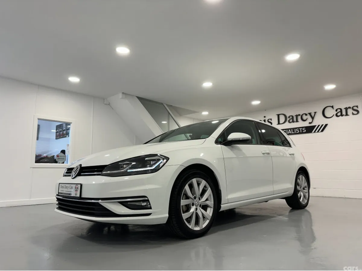 Volkswagen Golf Hatchback, Petrol, 2018, White