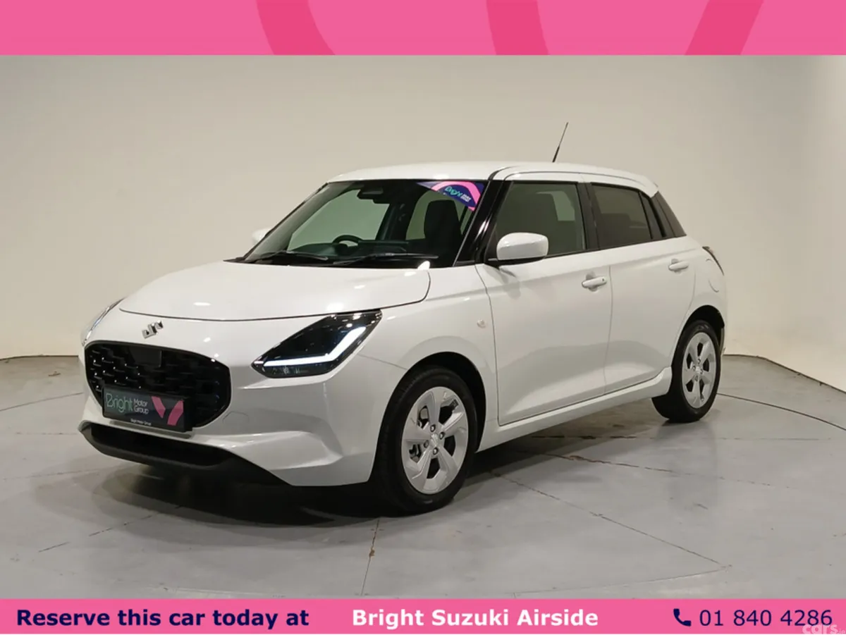 Suzuki Swift Hatchback, Petrol Hybrid, 2027, White