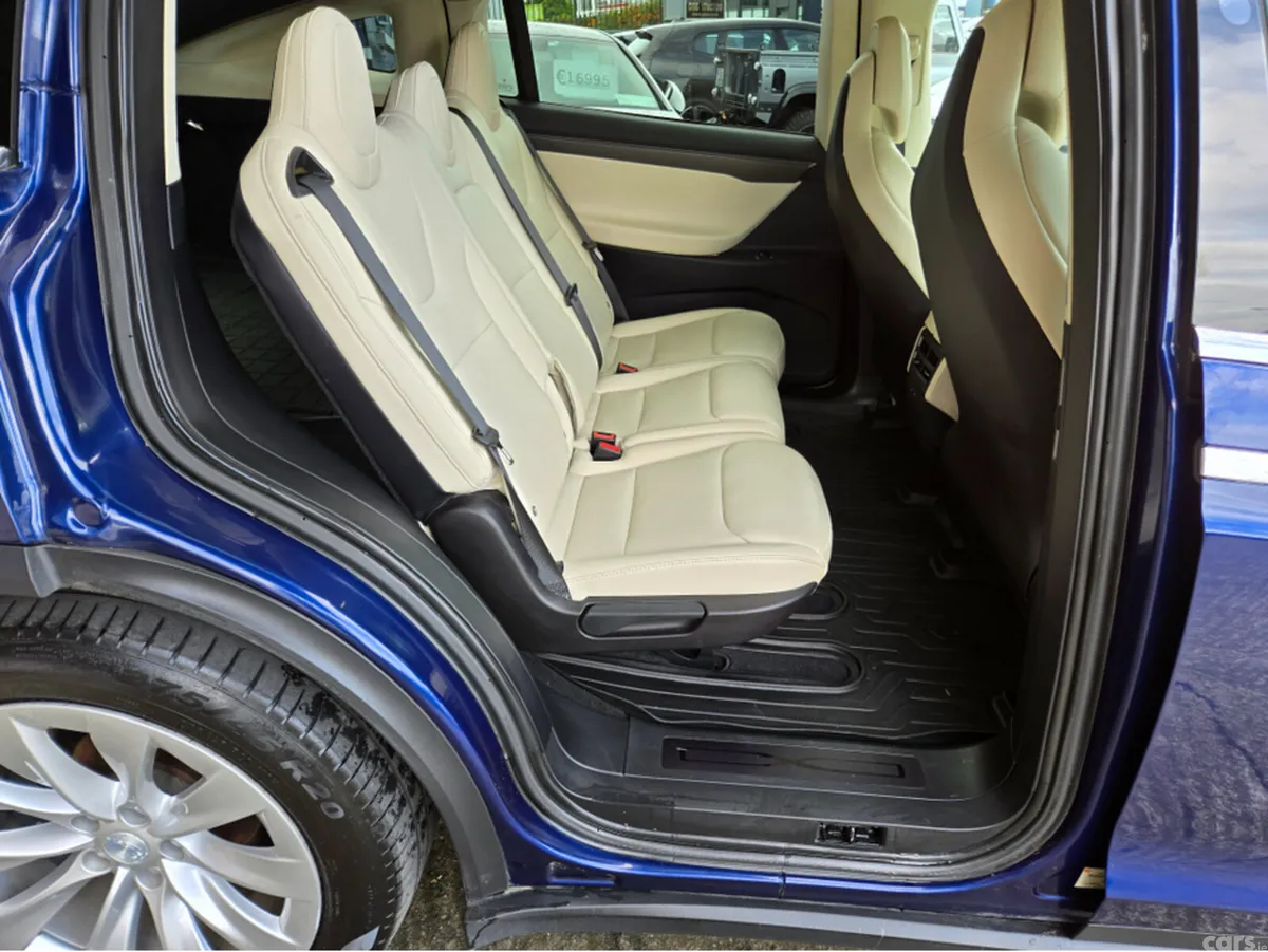 Tesla Model X MPV, Electric, 2019, Blue