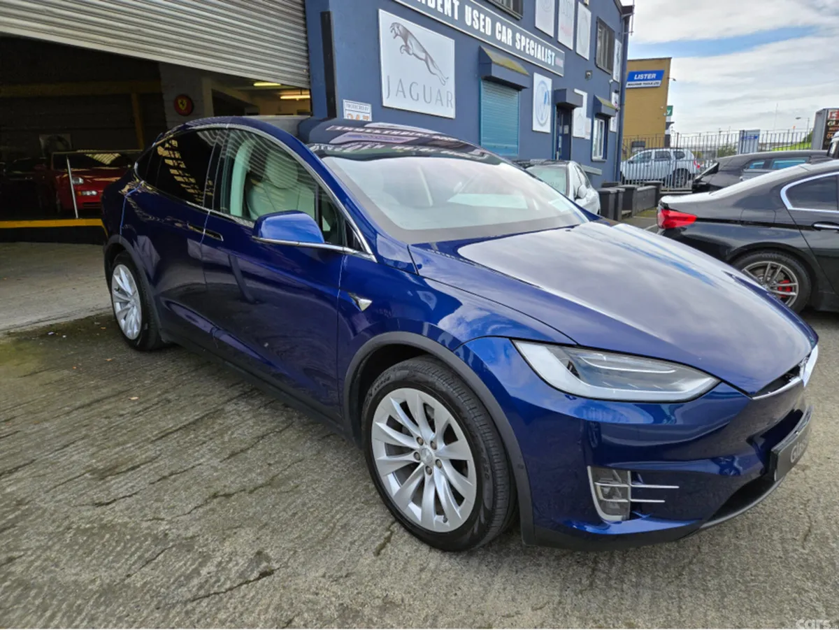Tesla Model X MPV, Electric, 2019, Blue