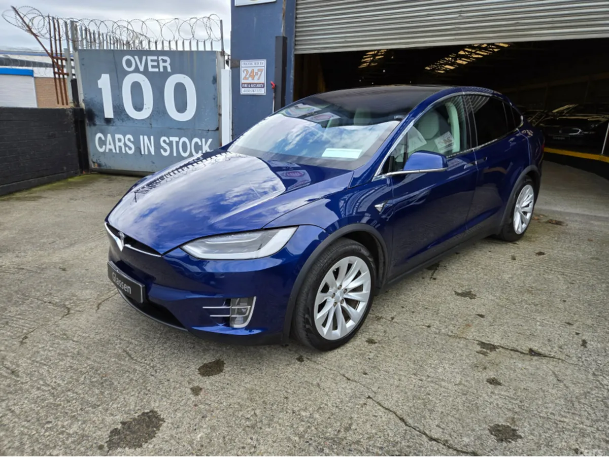 Tesla Model X MPV, Electric, 2019, Blue