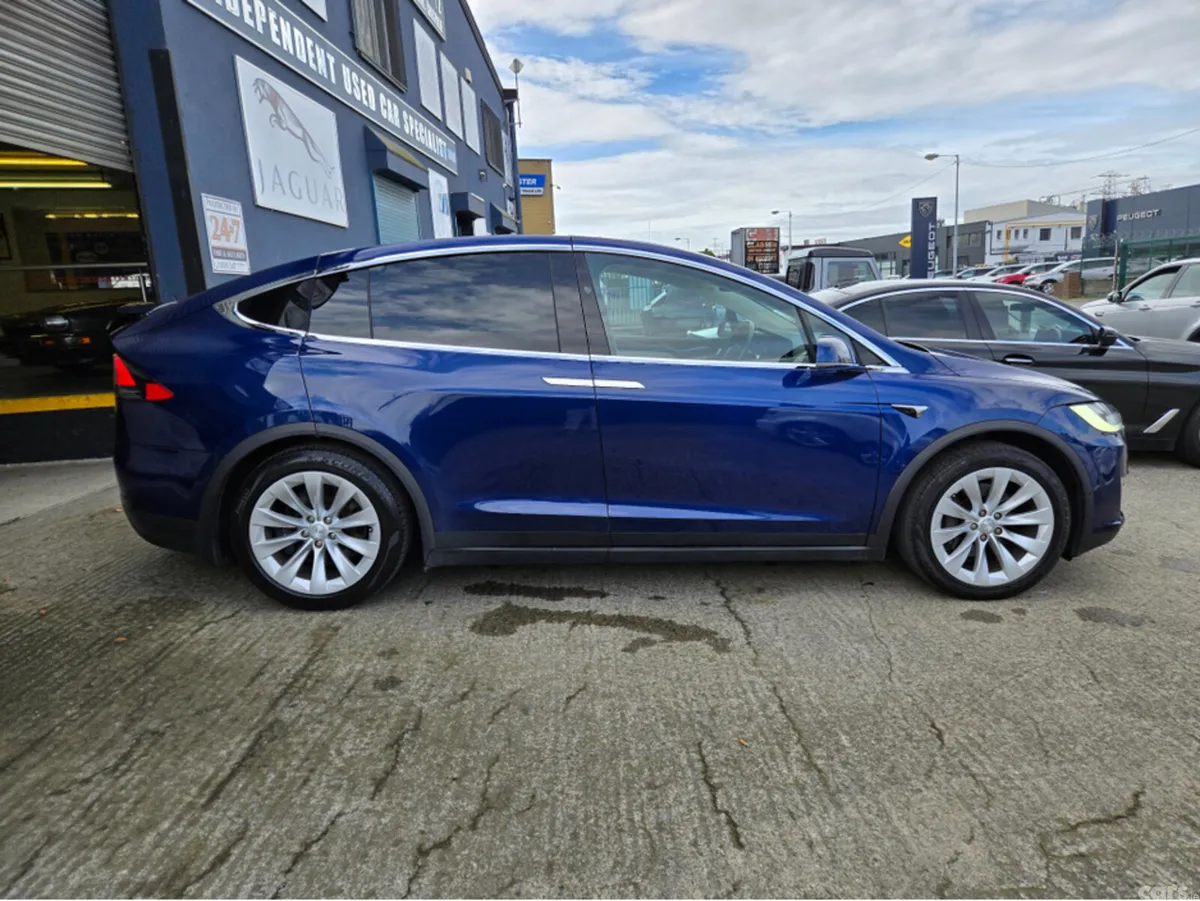 Tesla Model X MPV, Electric, 2019, Blue