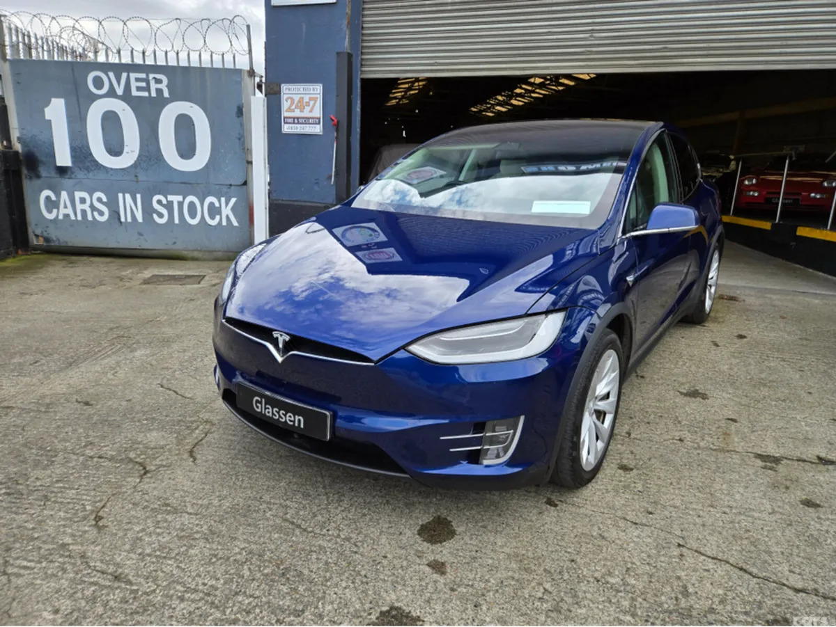 Tesla Model X MPV, Electric, 2019, Blue