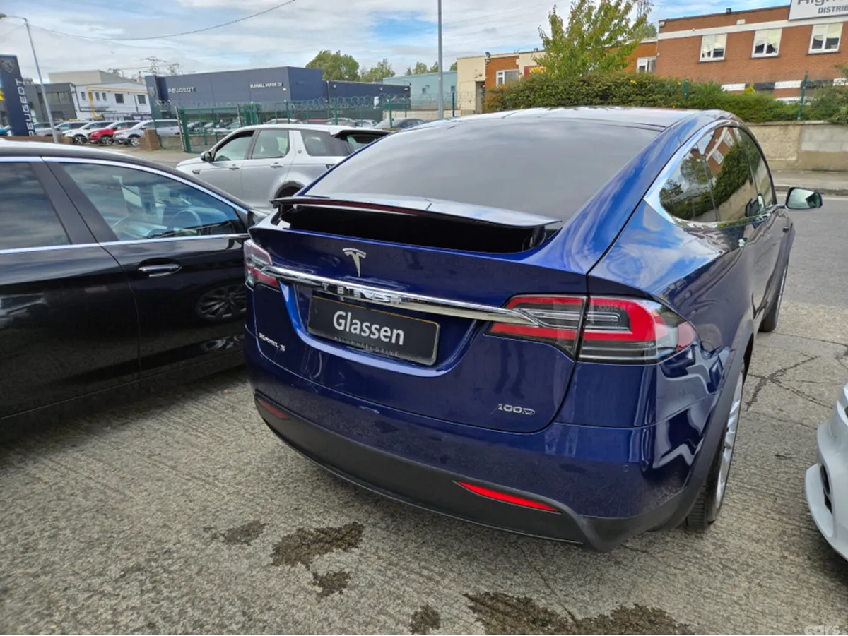 Tesla Model X MPV, Electric, 2019, Blue