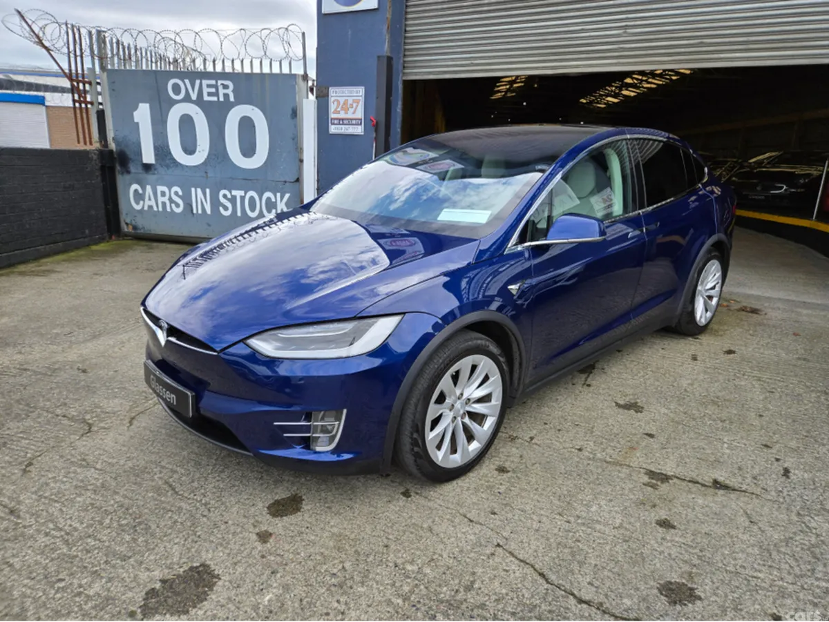 Tesla Model X MPV, Electric, 2019, Blue