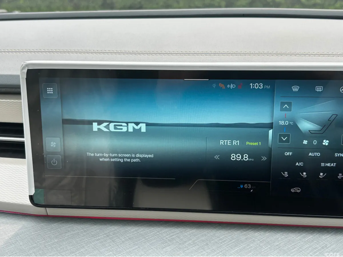KGM Torres EVX SUV, Electric, 2026, Blue