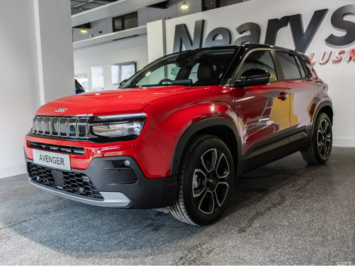 Jeep Avenger SUV, Electric, 2026, Red