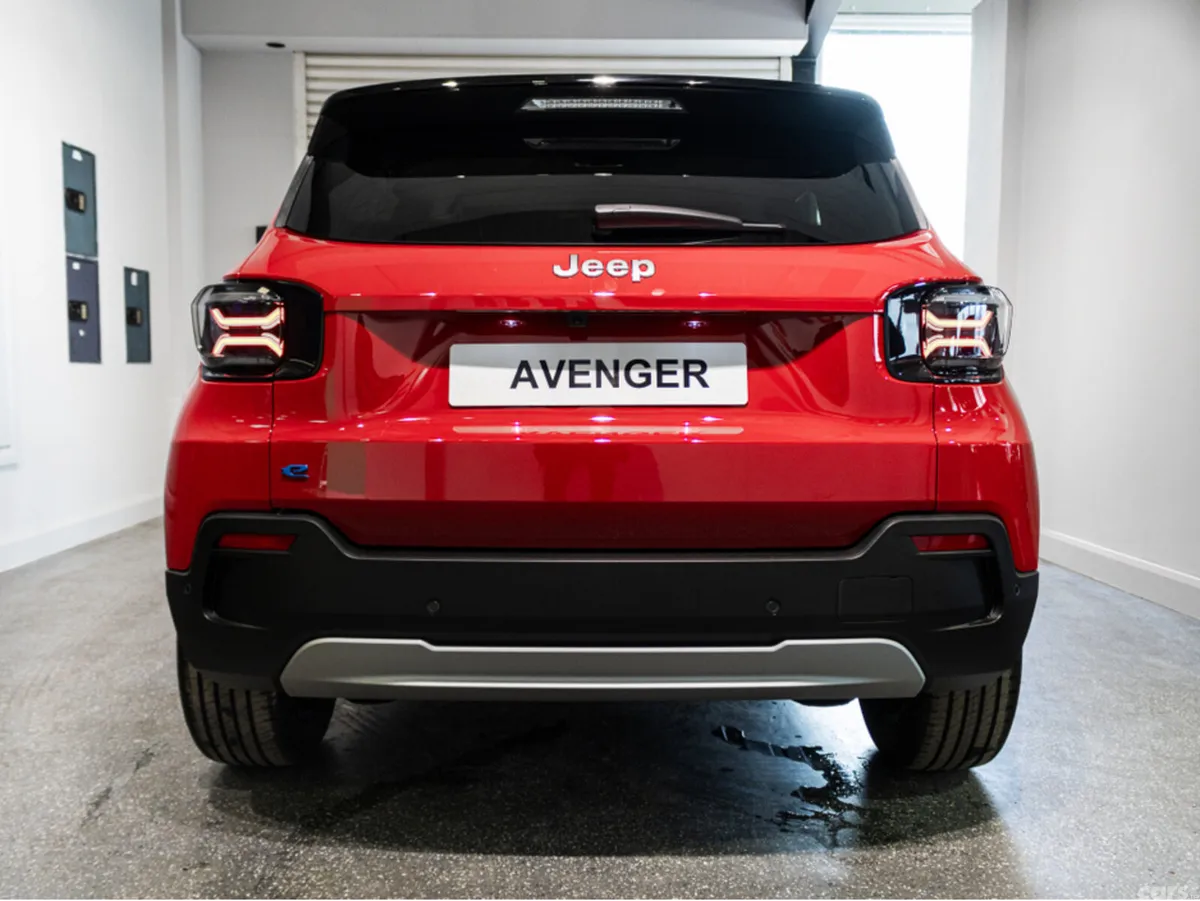 Jeep Avenger SUV, Electric, 2026, Red