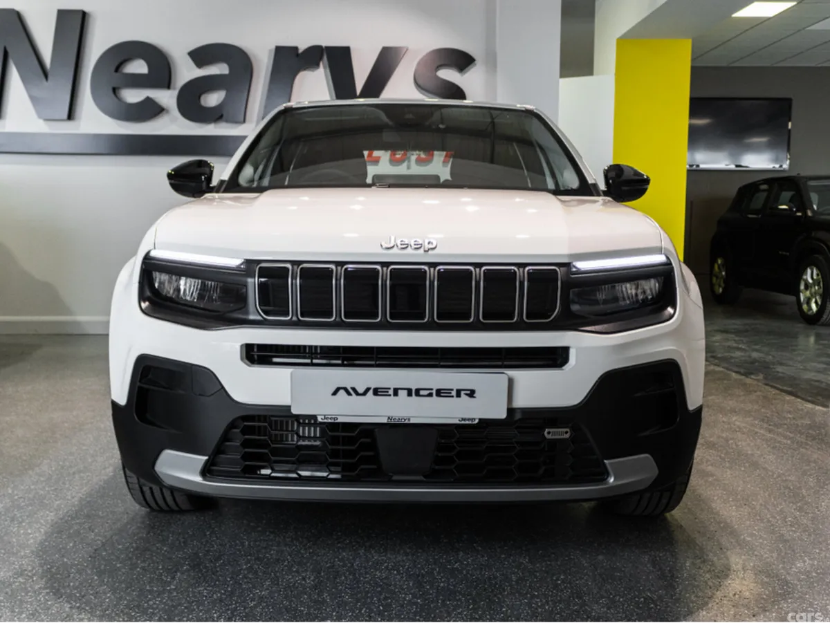 Jeep Avenger SUV, Petrol Hybrid, 2026, White