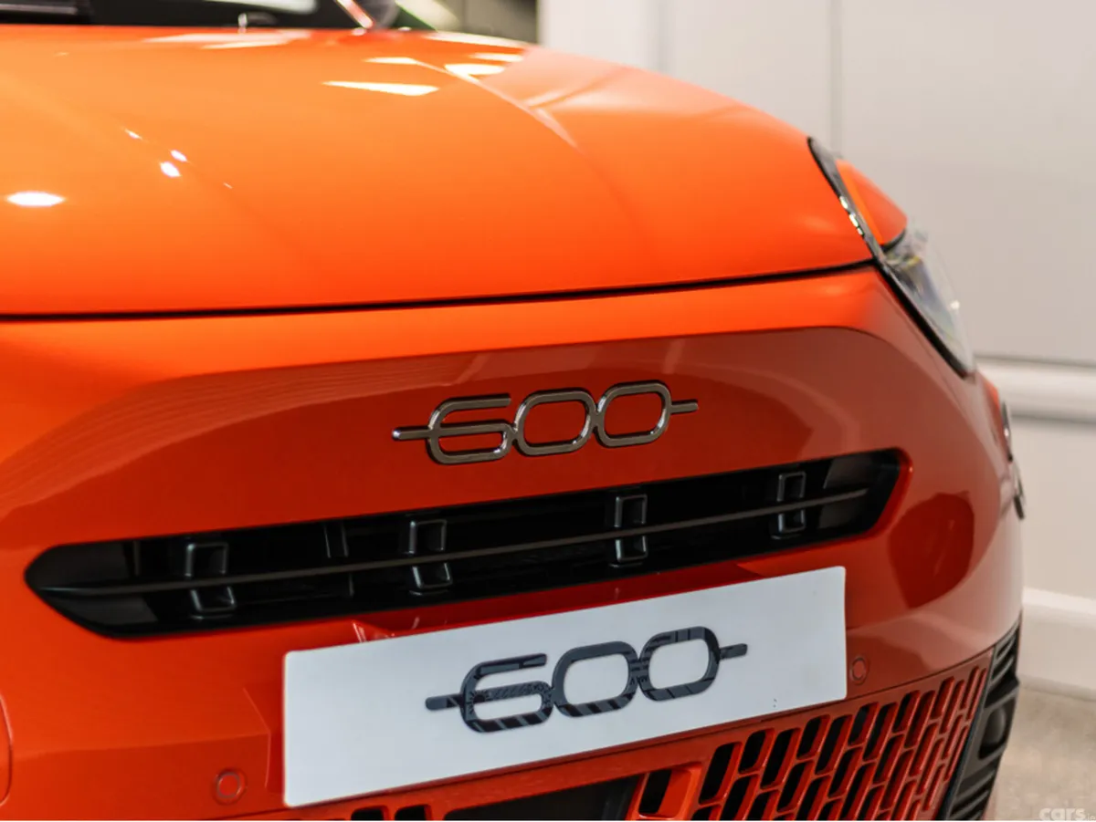 Fiat 600 Hatchback, Petrol Hybrid, 2026, Orange