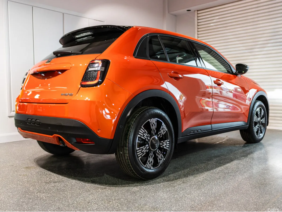 Fiat 600 Hatchback, Petrol Hybrid, 2026, Orange