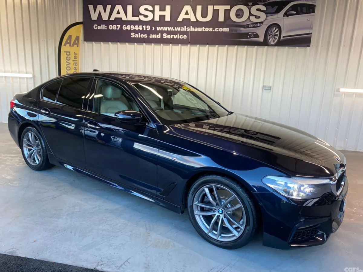 BMW 5-Series Saloon, Diesel, 2018, Black