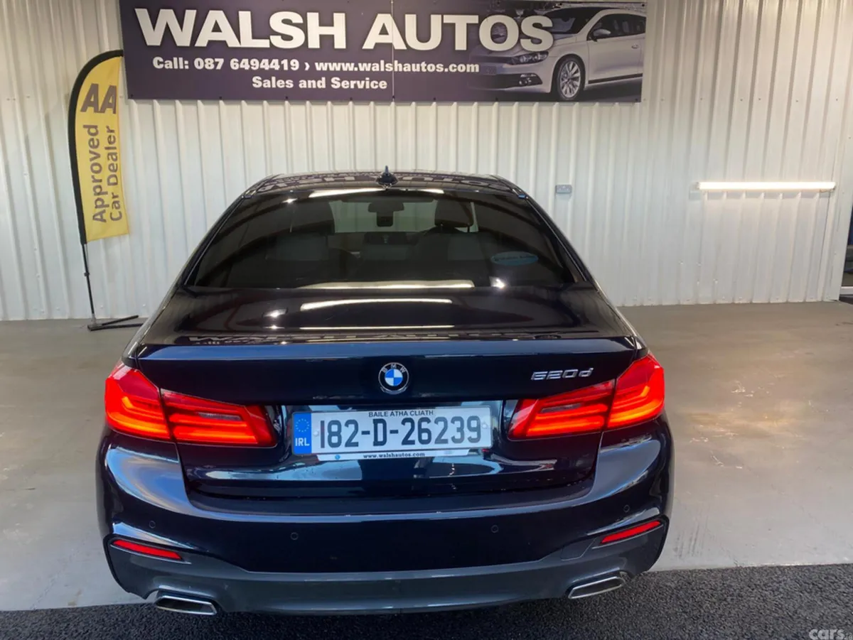 BMW 5-Series Saloon, Diesel, 2018, Black