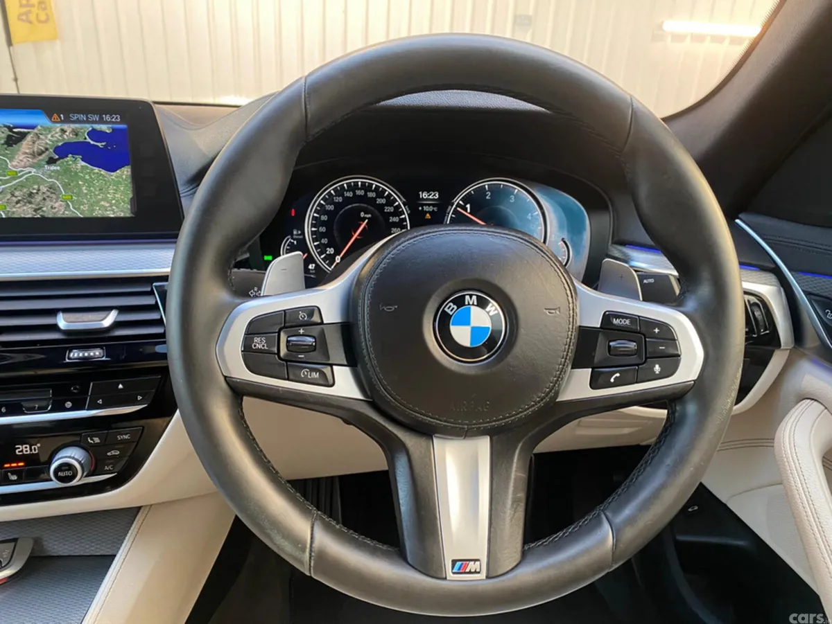 BMW 5-Series Saloon, Diesel, 2018, Black