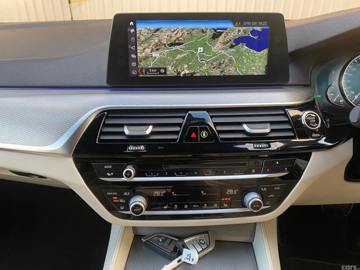 BMW 5-Series Saloon, Diesel, 2018, Black