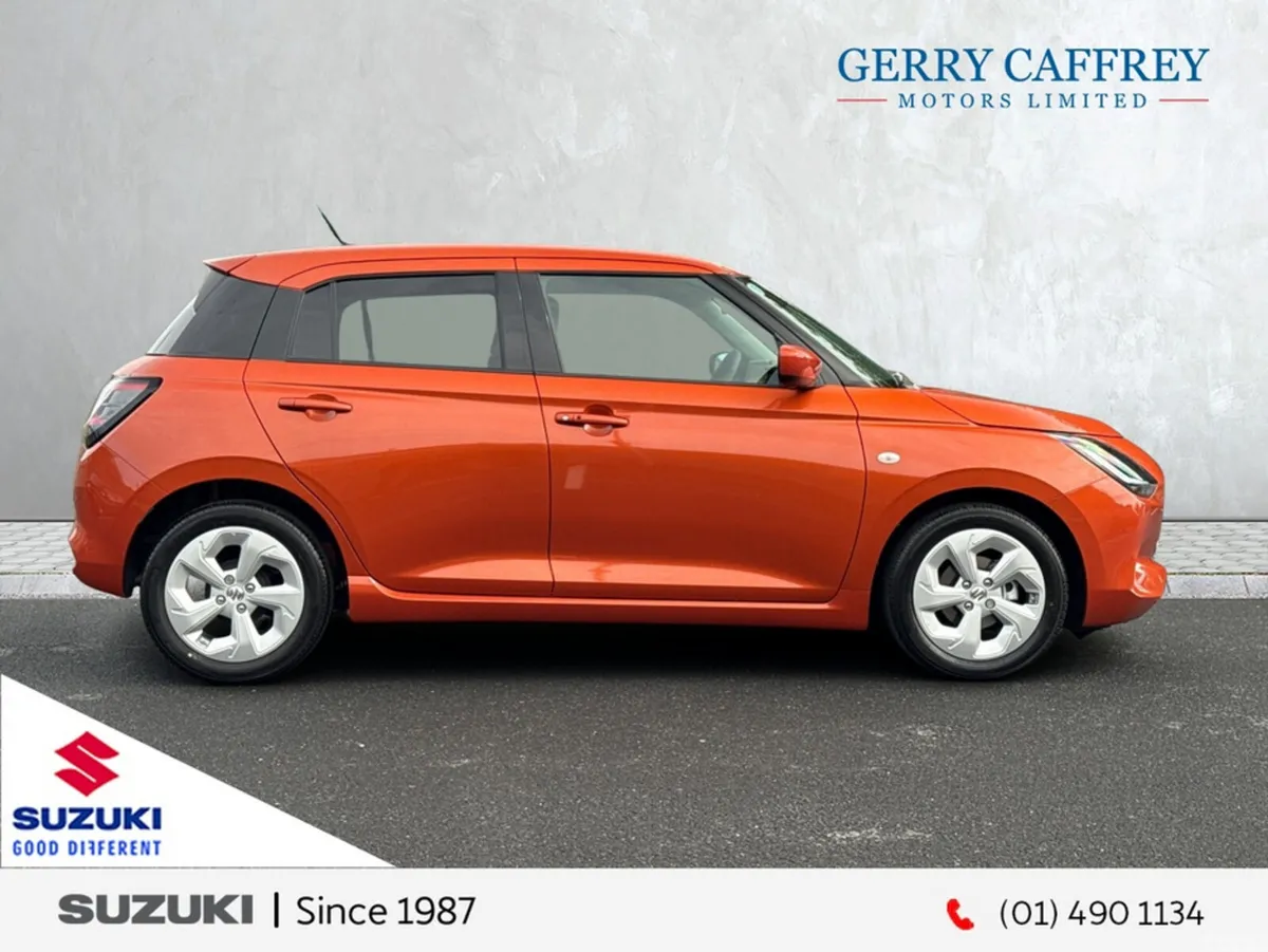 Suzuki Swift Hatchback, Petrol Hybrid, 2026, Orange