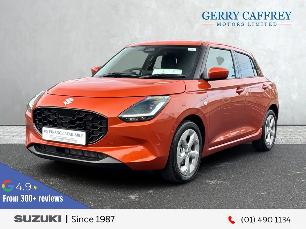 Suzuki Swift Hatchback, Petrol Hybrid, 2026, Orange