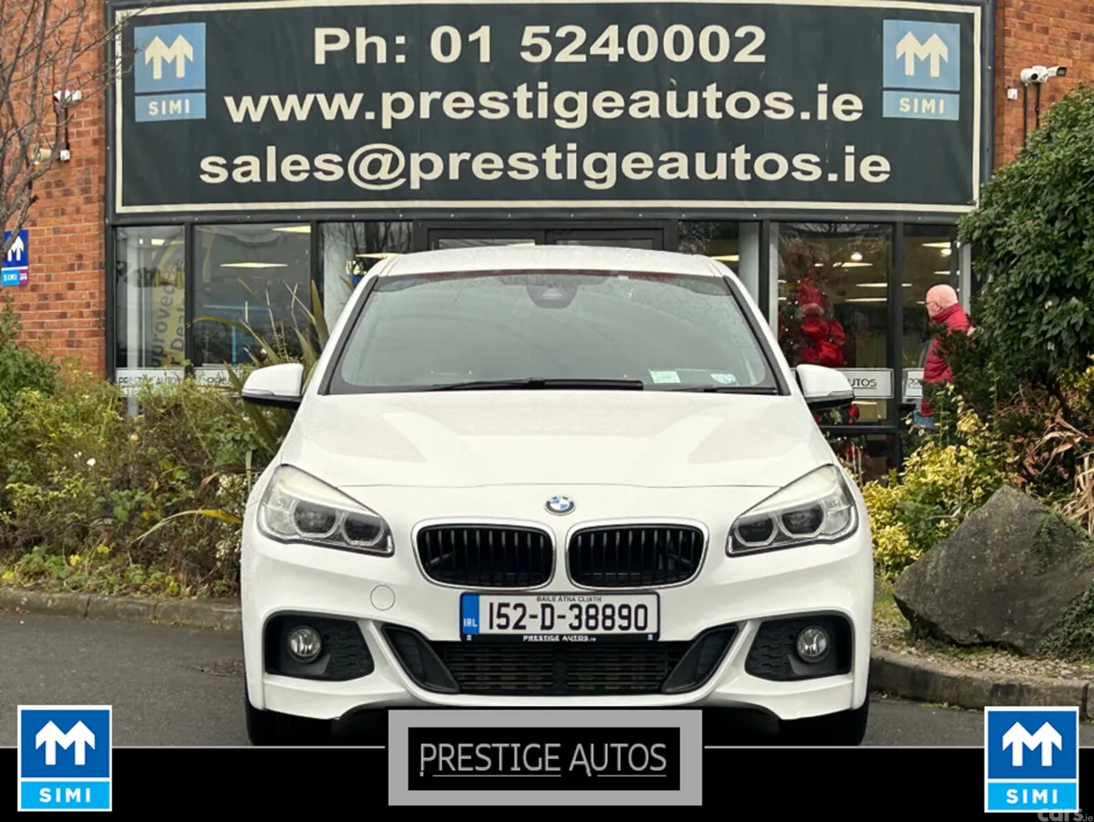BMW 2-Series MPV, Diesel, 2015, White