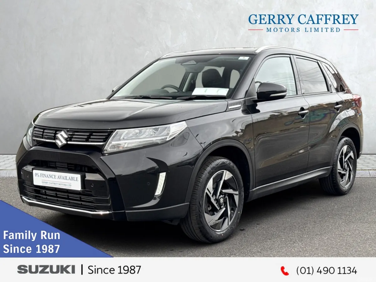 Suzuki Vitara SUV, Petrol Hybrid, 2026, Black