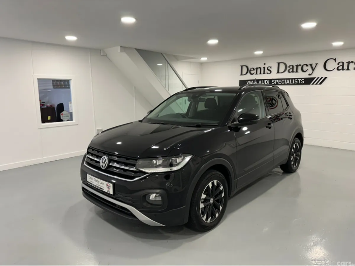 Volkswagen T-Cross Hatchback, Petrol, 2020, Black