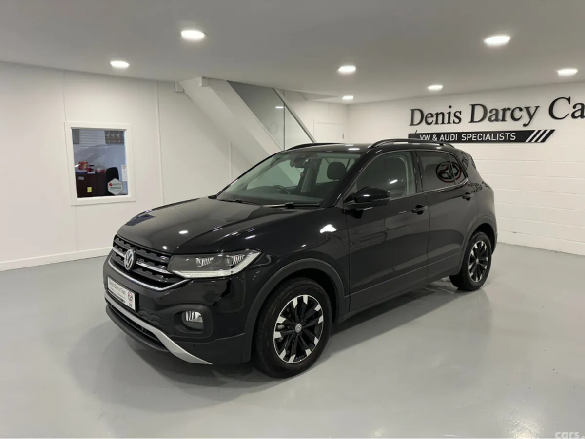 Volkswagen T-Cross Hatchback, Petrol, 2020, Black