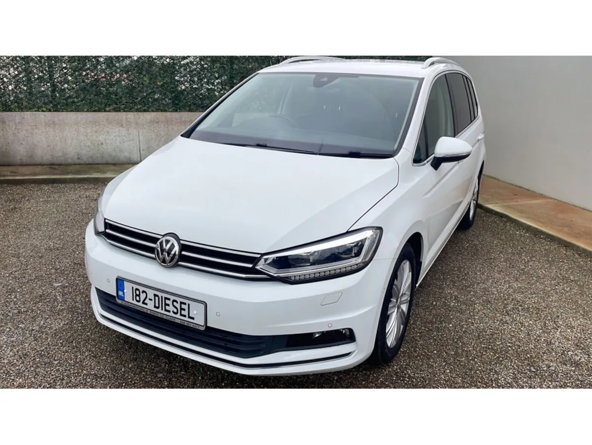Volkswagen Touran MPV, Diesel, 2019, White
