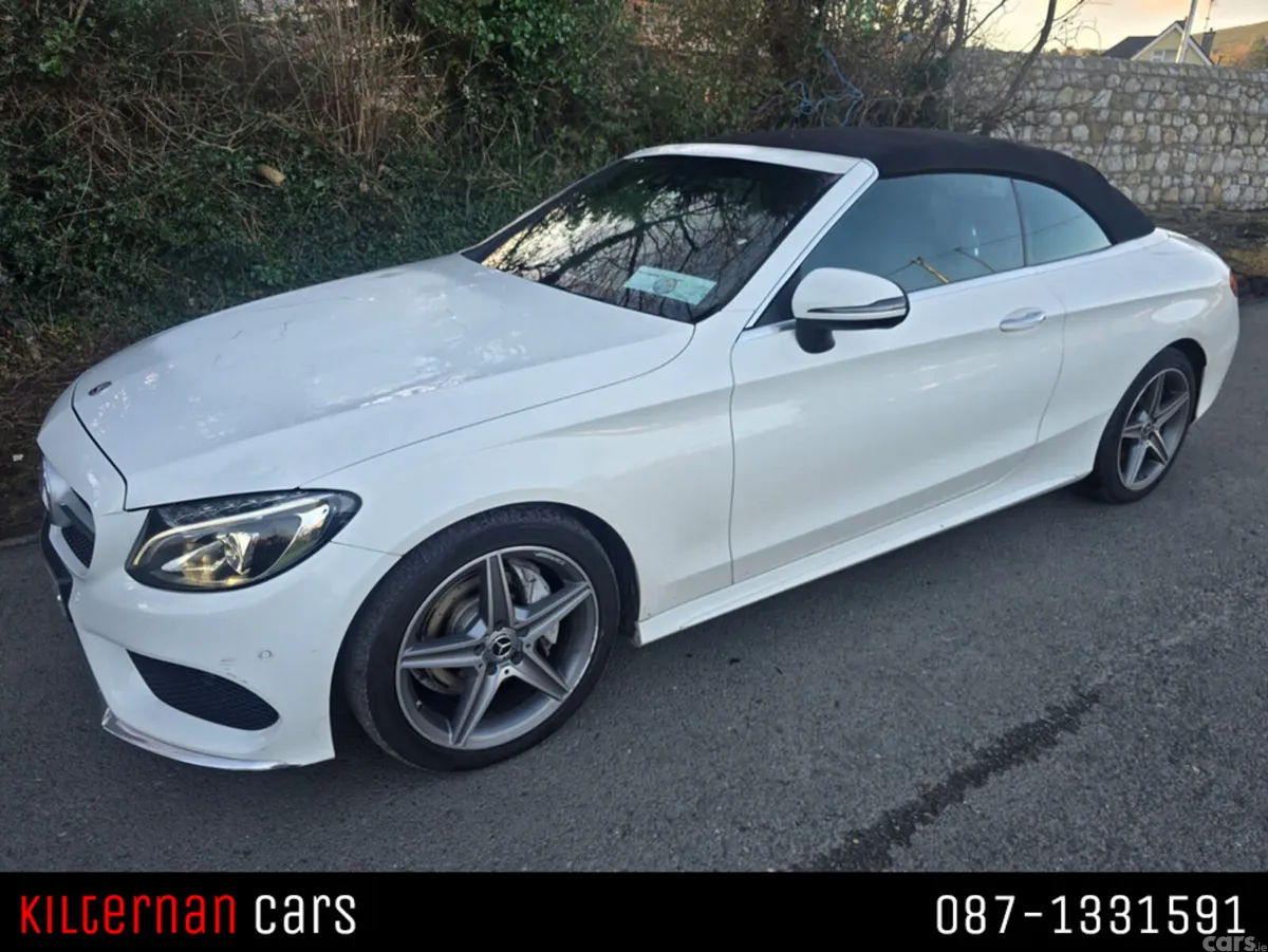 Mercedes-Benz C-Class Convertible, Diesel, 2017, White