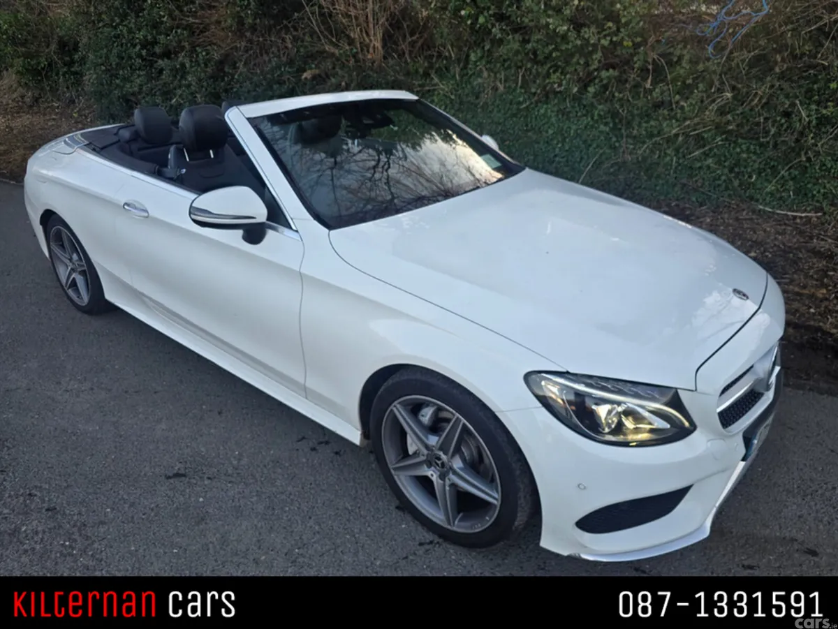 Mercedes-Benz C-Class Convertible, Diesel, 2017, White