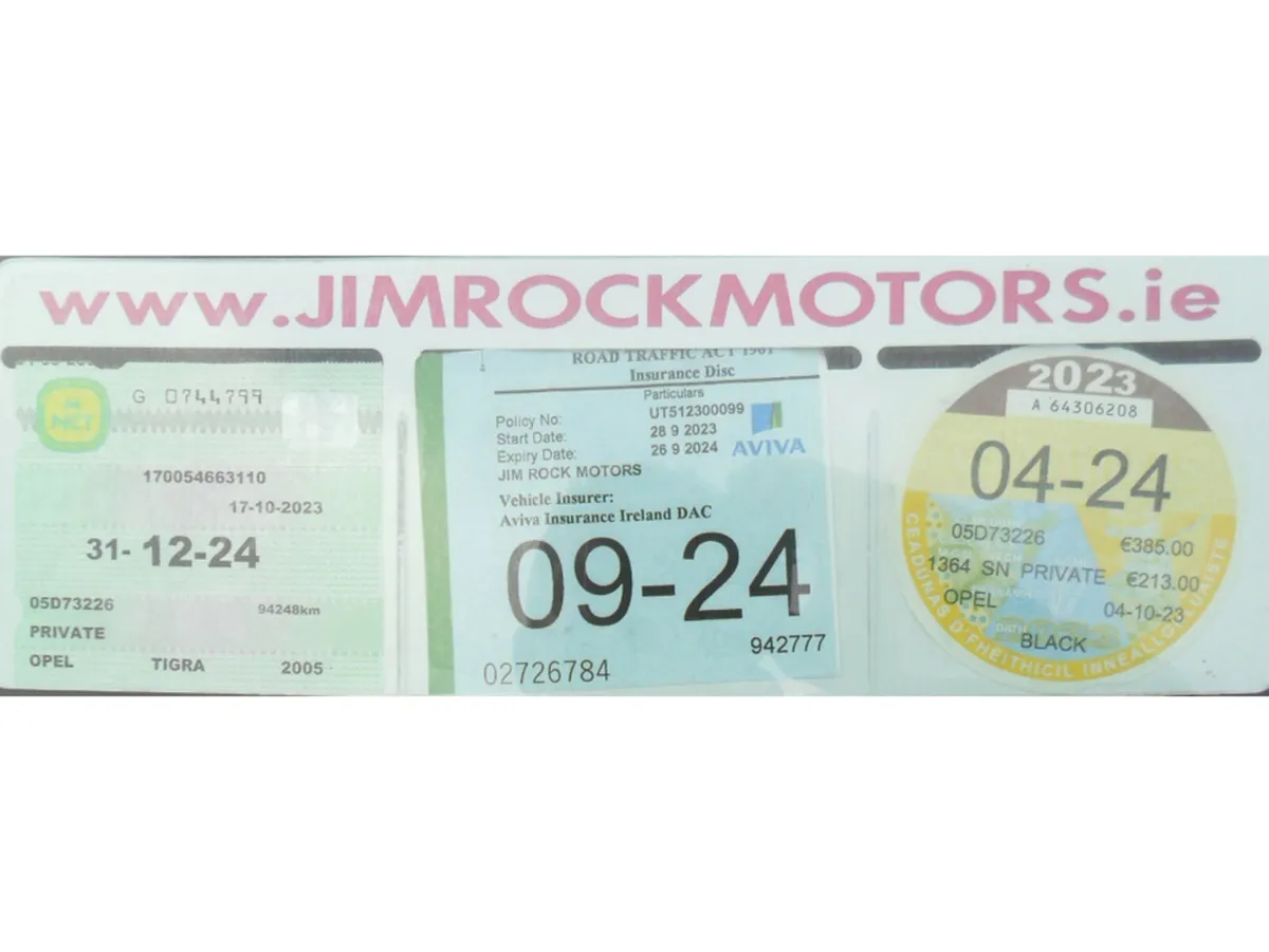 Opel Tigra Convertible, Petrol, 2005, Black