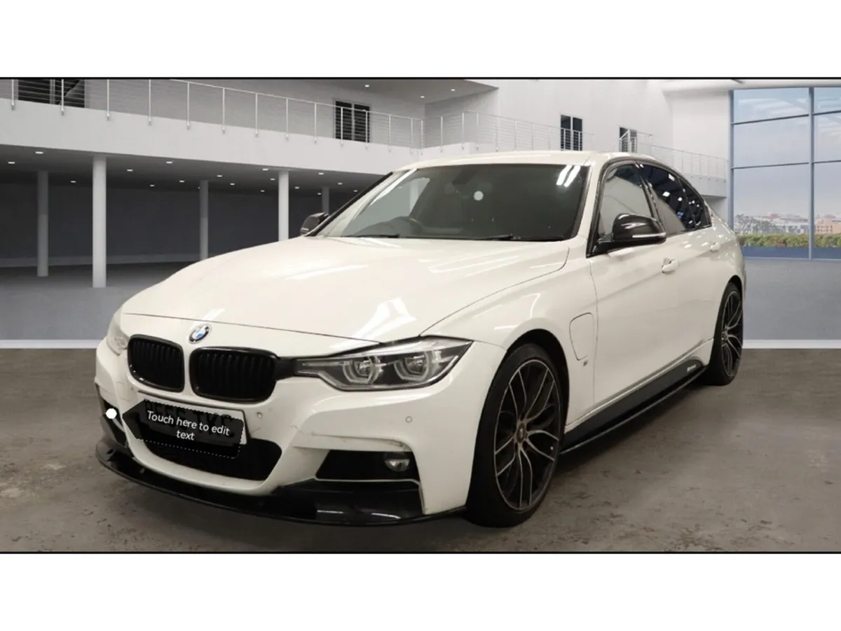 BMW 3-Series Saloon, Petrol Hybrid, 2016, White