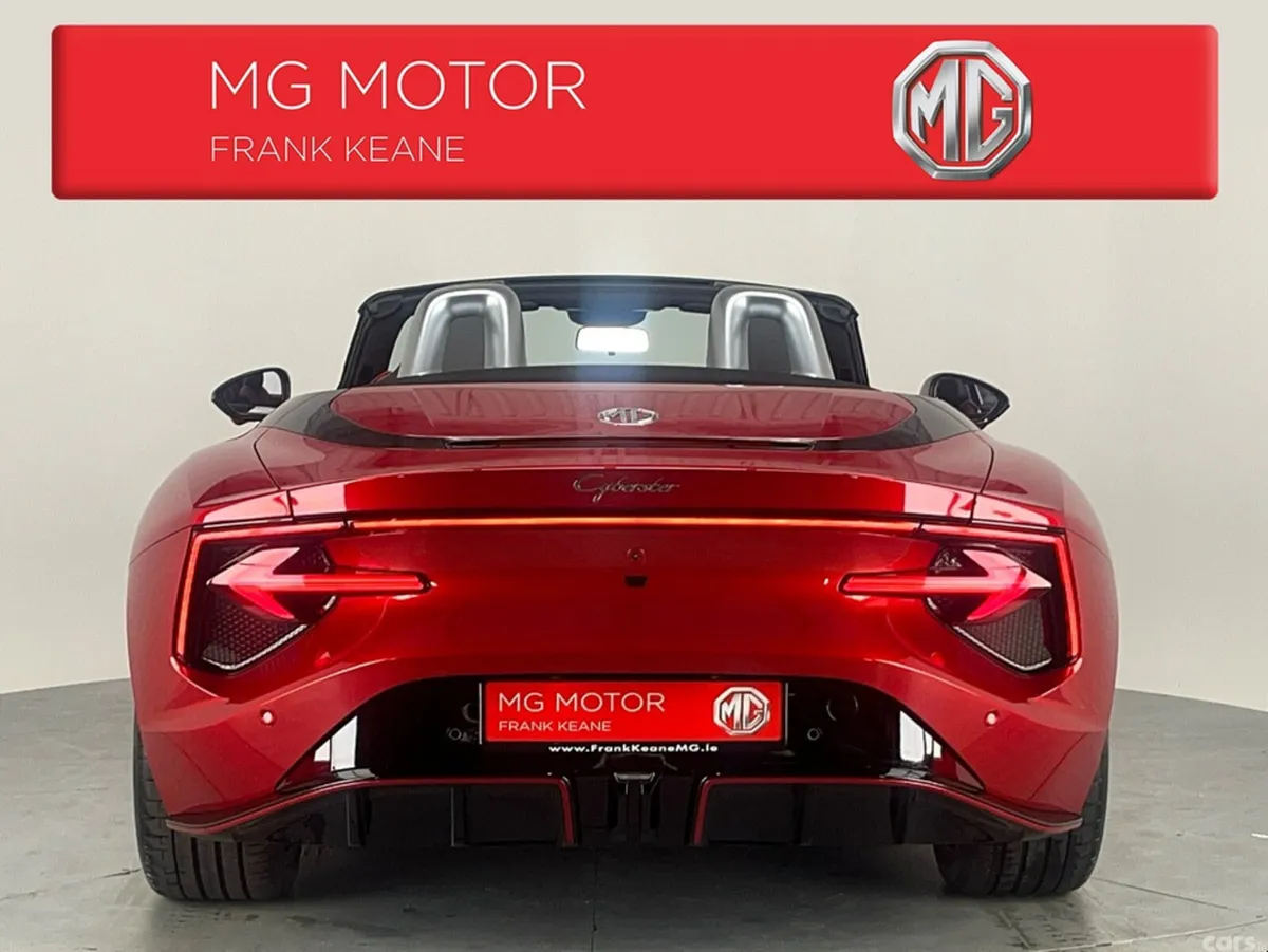MG Cyberster Convertible, Electric, 2026, Red