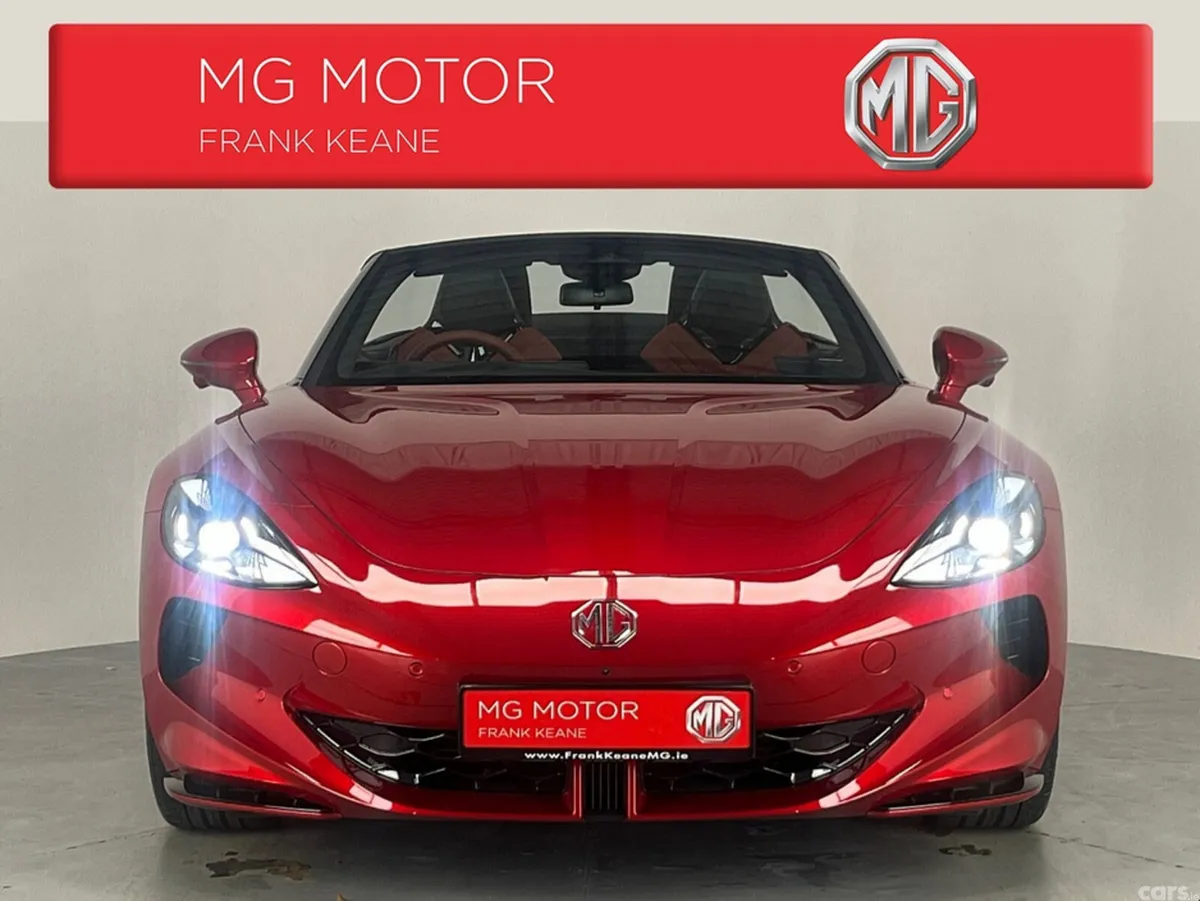 MG Cyberster Convertible, Electric, 2026, Red