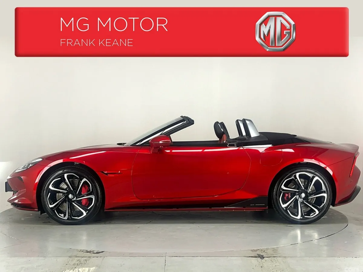 MG Cyberster Convertible, Electric, 2026, Red