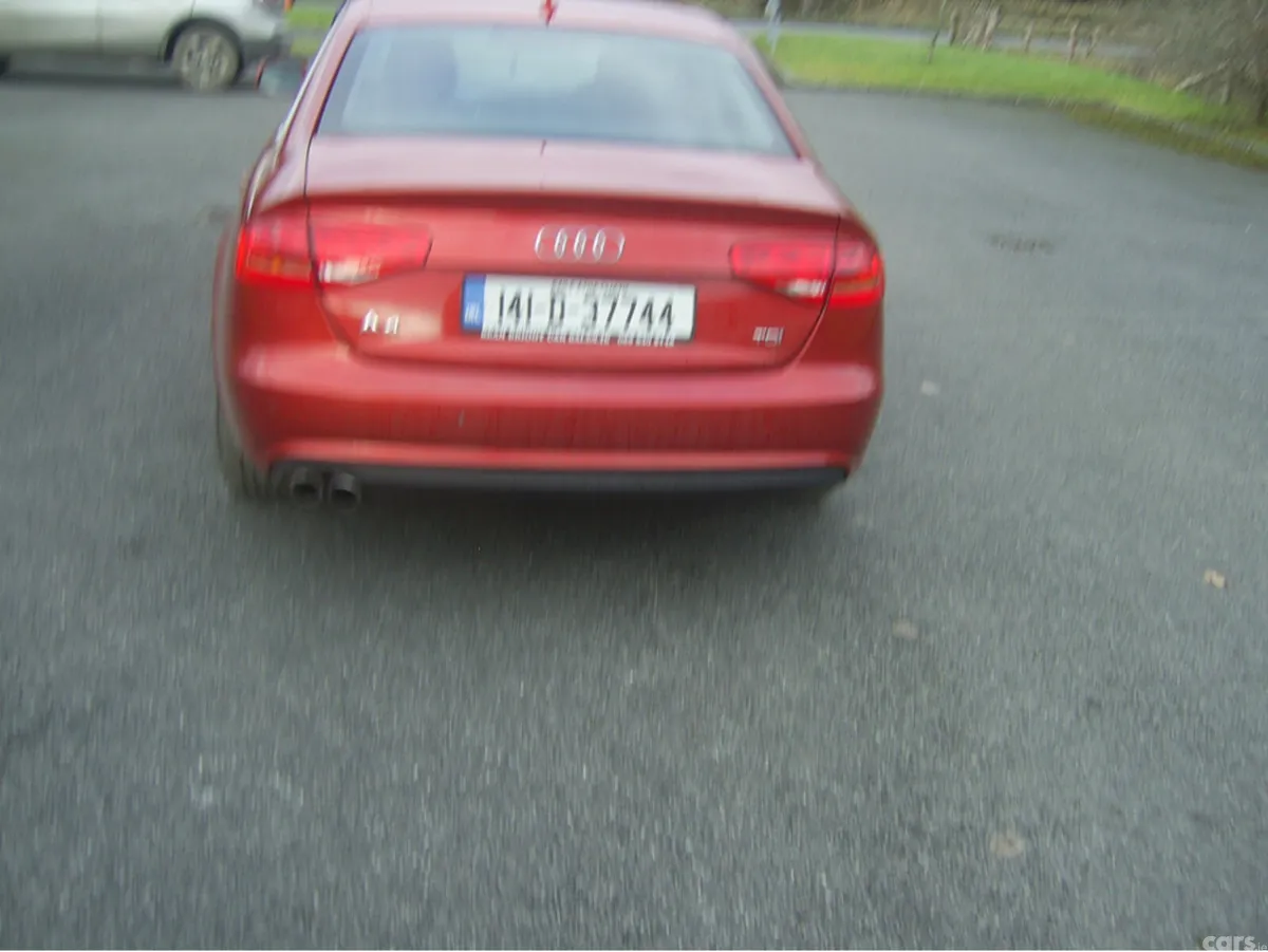 Audi A4 Saloon, Diesel, 2014, Red