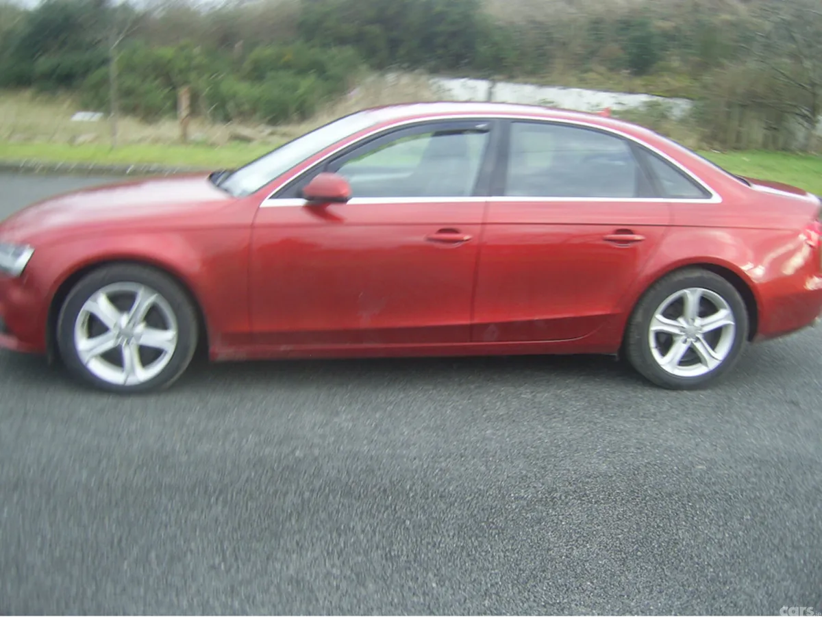 Audi A4 Saloon, Diesel, 2014, Red