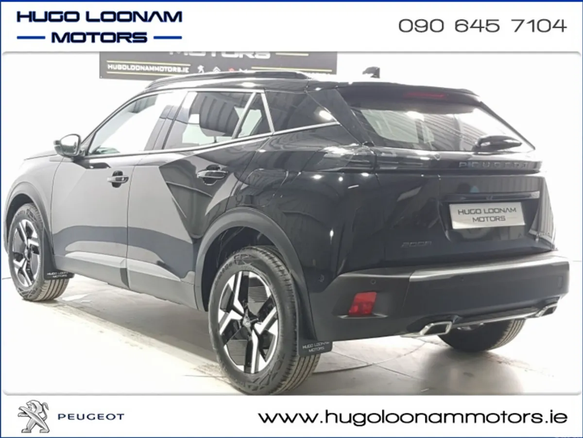 Peugeot 2008 SUV, Petrol Hybrid, 2026, Black
