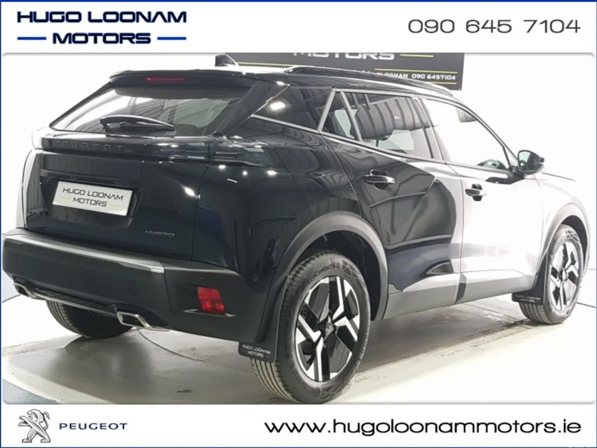 Peugeot 2008 SUV, Petrol Hybrid, 2026, Black