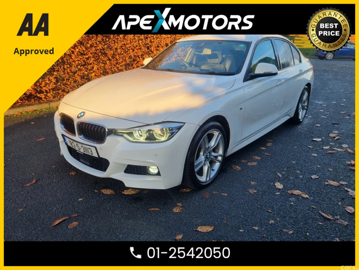 BMW 3-Series Saloon, Diesel, 2018, White