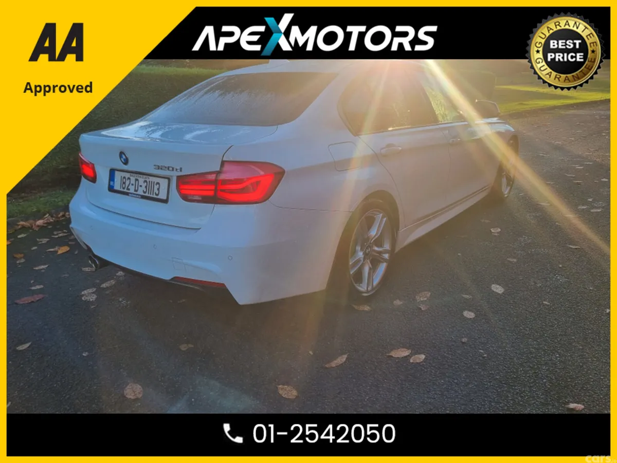BMW 3-Series Saloon, Diesel, 2018, White