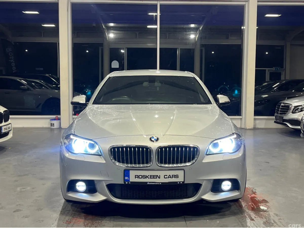 BMW 5-Series Saloon, Diesel, 2015, Silver