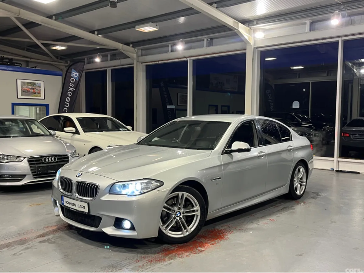 BMW 5-Series Saloon, Diesel, 2015, Silver