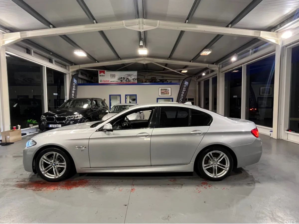 BMW 5-Series Saloon, Diesel, 2015, Silver