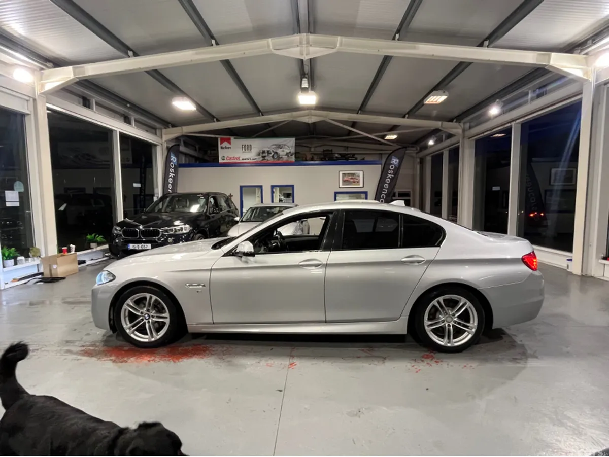BMW 5-Series Saloon, Diesel, 2015, Silver