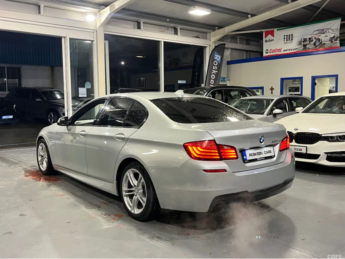 BMW 5-Series Saloon, Diesel, 2015, Silver