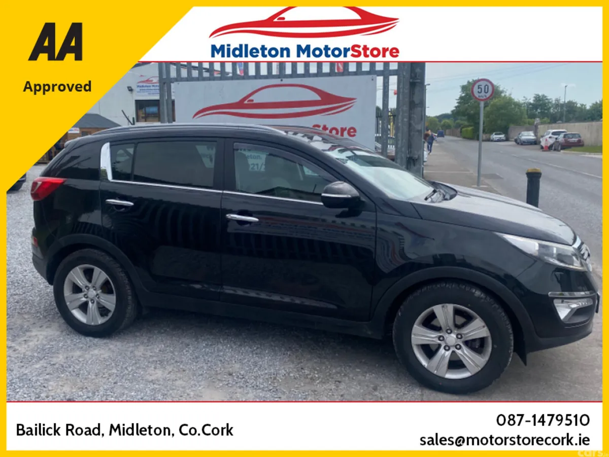 Kia Sportage SUV, Diesel, 2011, Black