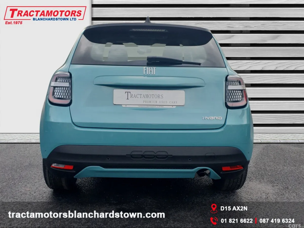 Fiat 600 Hatchback, Petrol Hybrid, 2026, Blue
